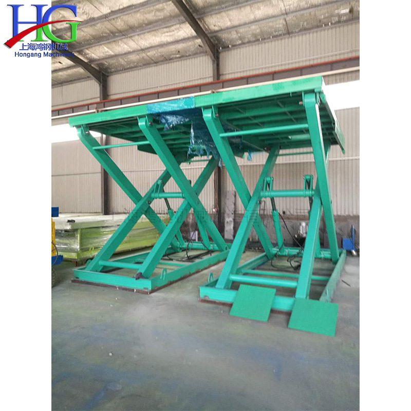 四柱式液压升降机 汽车垂直运送举升机 小轿车上下输送升降车库