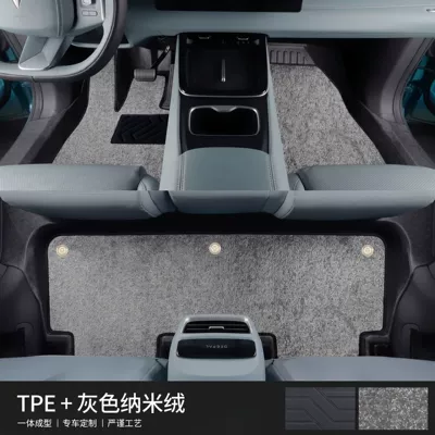 Modelə uyğun ayaqaltı, Mats for Byd Qin L - tpe-single-layer-floor-mat-gray-nano-fleece-door-sill-cover