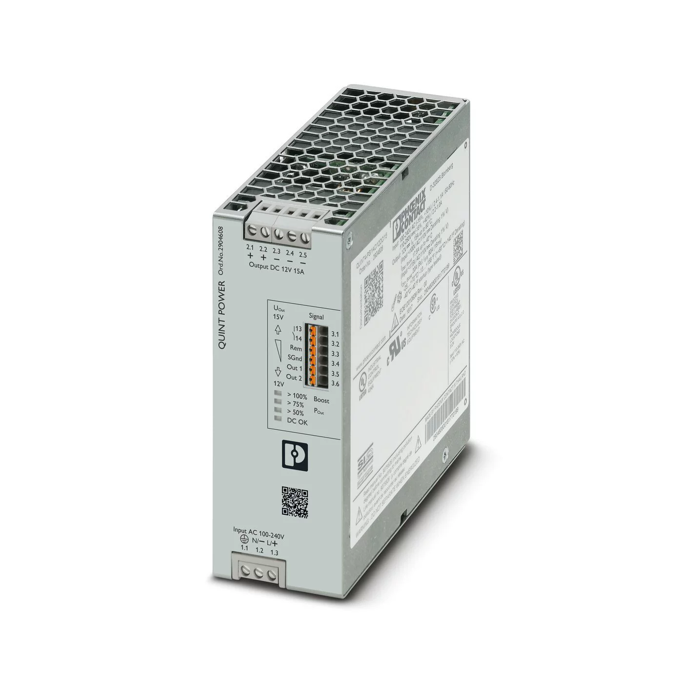 Power Phoenix -Quint4 -PS/1AC/12DC/15 2904608