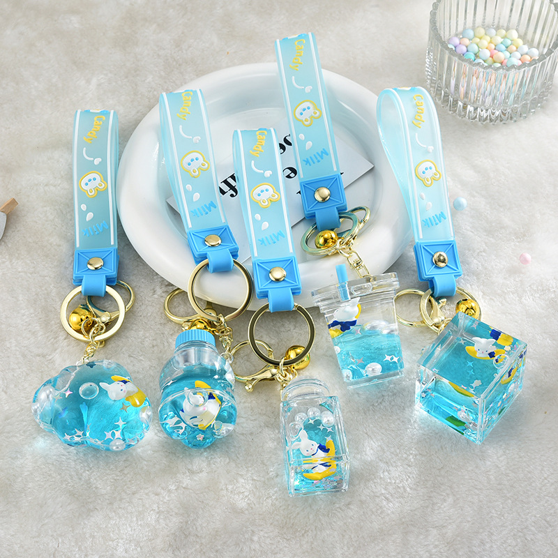 60g Weight Bag Pendant, Keychain Classification 1 Piece Quantity Daily Occasion Arylic Material Rabbit Pattern Unisex Gender Cartoon Style Style 1 Piece Cartoon Style Rabbit Arylic Unisex Bag Pendant Keychain 无
