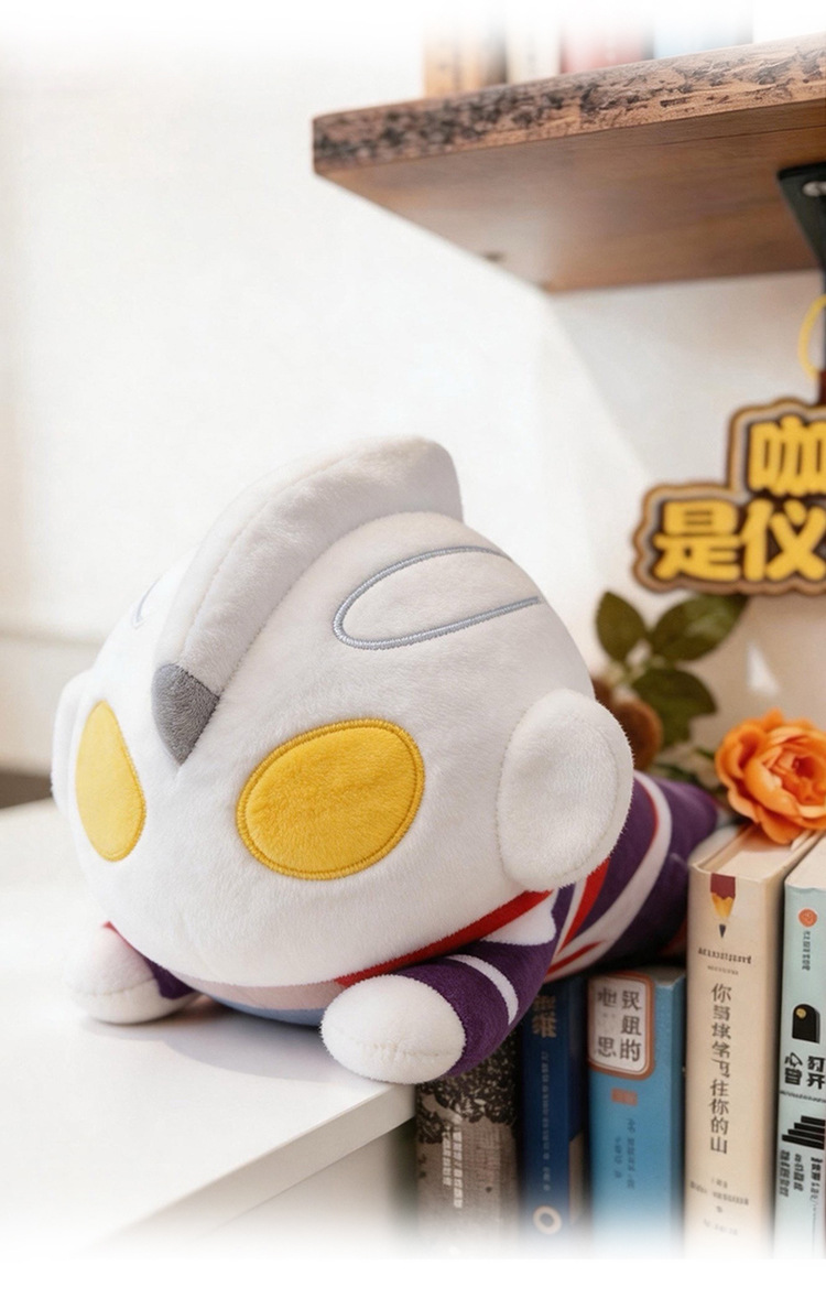 Ultraman Tiga Flying Plush Doll Children's Comfort Toy Boy Sleeping Pillow Birthday Gift Stuffed Doll