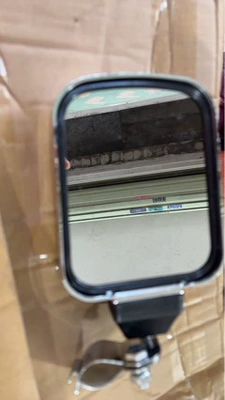Car mirror suitable for Hino trucks. Electroplated