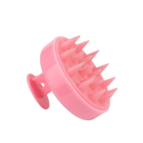 Factory Silicone Hair Brush Scalp Massage Gentle Shampoo Brush Head Cleaning Home Shower Comb Hair Tool