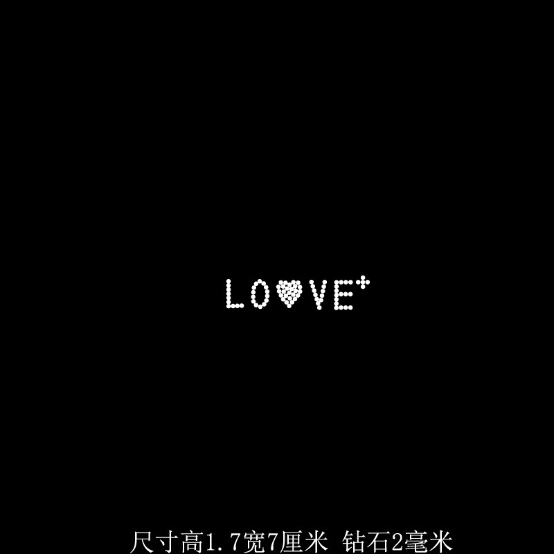 16love hot drill pattern wholesale hot figure T-shirt sweater long short sleeve sweater pants decorative rhinestone diy