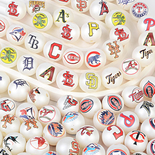 16mmĥɰӡ��MLB�����ˈA��ɢ��diy����P܇�������Ʒ���