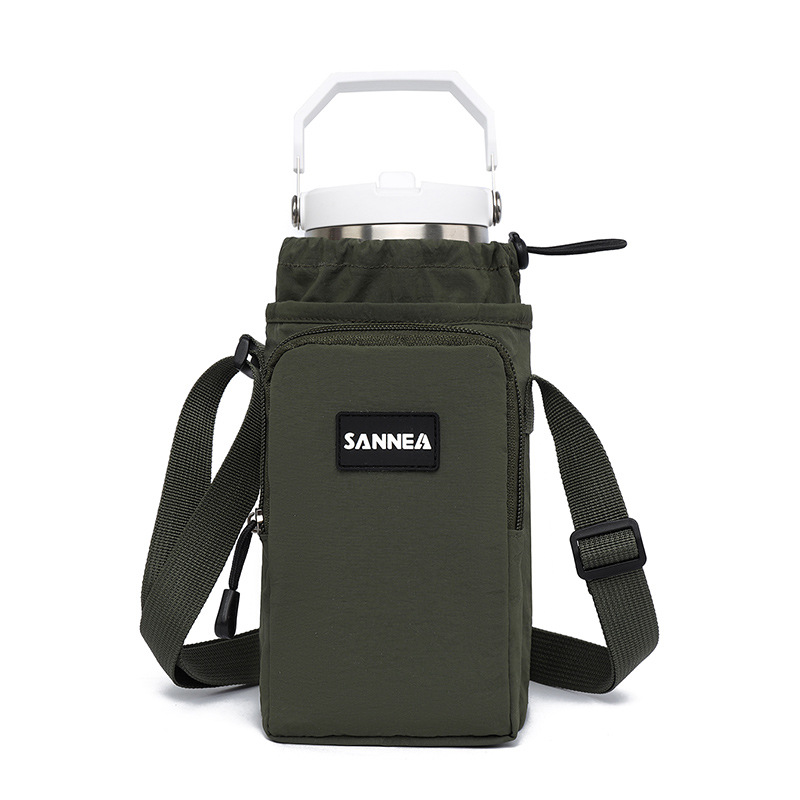 Bolsa de hervidor al aire libre para viajar y jugar bolsas de agua mineral portátiles para llevar llaves de teléfono móvil
