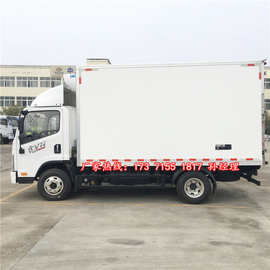 绿色蔬菜水果保鲜运输车猪肉牛肉冷冻车国六不超重冷藏汽车图片