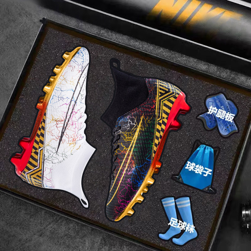 Nuevos zapatos de fútbol de uñas largos transfronterizos de alta gama para hombres y mujeres zapatillas deportivas para estudiantes del campus Club de zapatos de entrenamiento