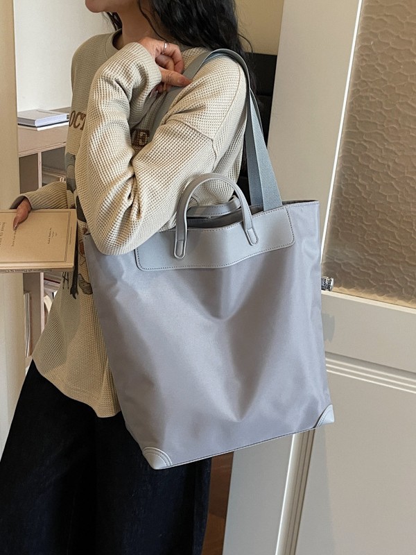 Bolso de mano de gran capacidad de ocio para mujeres 2026 nuevo estilo coreano de nicho bolso de hombro de brazo simple bolso de viaje image 5