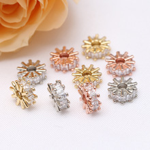 14K����ɫ ΢��ʯ�����Ƭ�Ʒ��� ˮ��diy����朴������