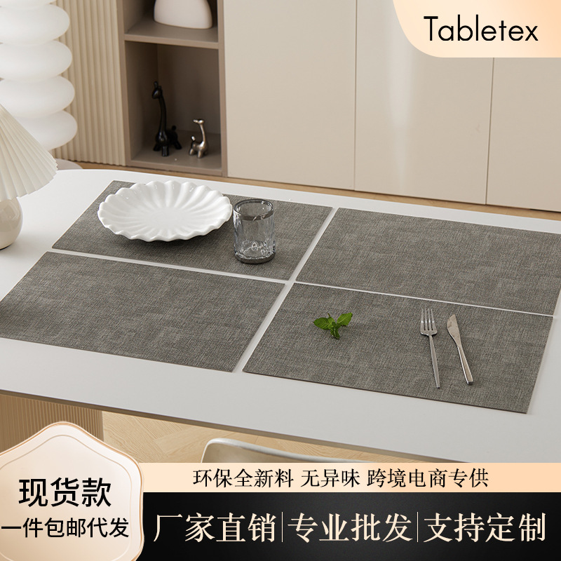 Tapete de mesa estilo occidental, tapete nórdico aislante del calor, tapete para cuencos, tapete para tazas, tapete doméstico antiescaldaduras, tapete de mesa impermeable y aislante del calor, tapete para café.