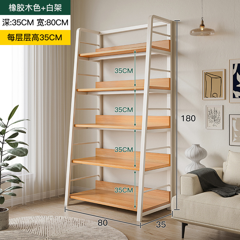 Estante de almacenamiento multicapa estante de exhibición de piso con puerta de gabinete estante de almacenamiento de exhibición de supermercado armario integrado contra la pared