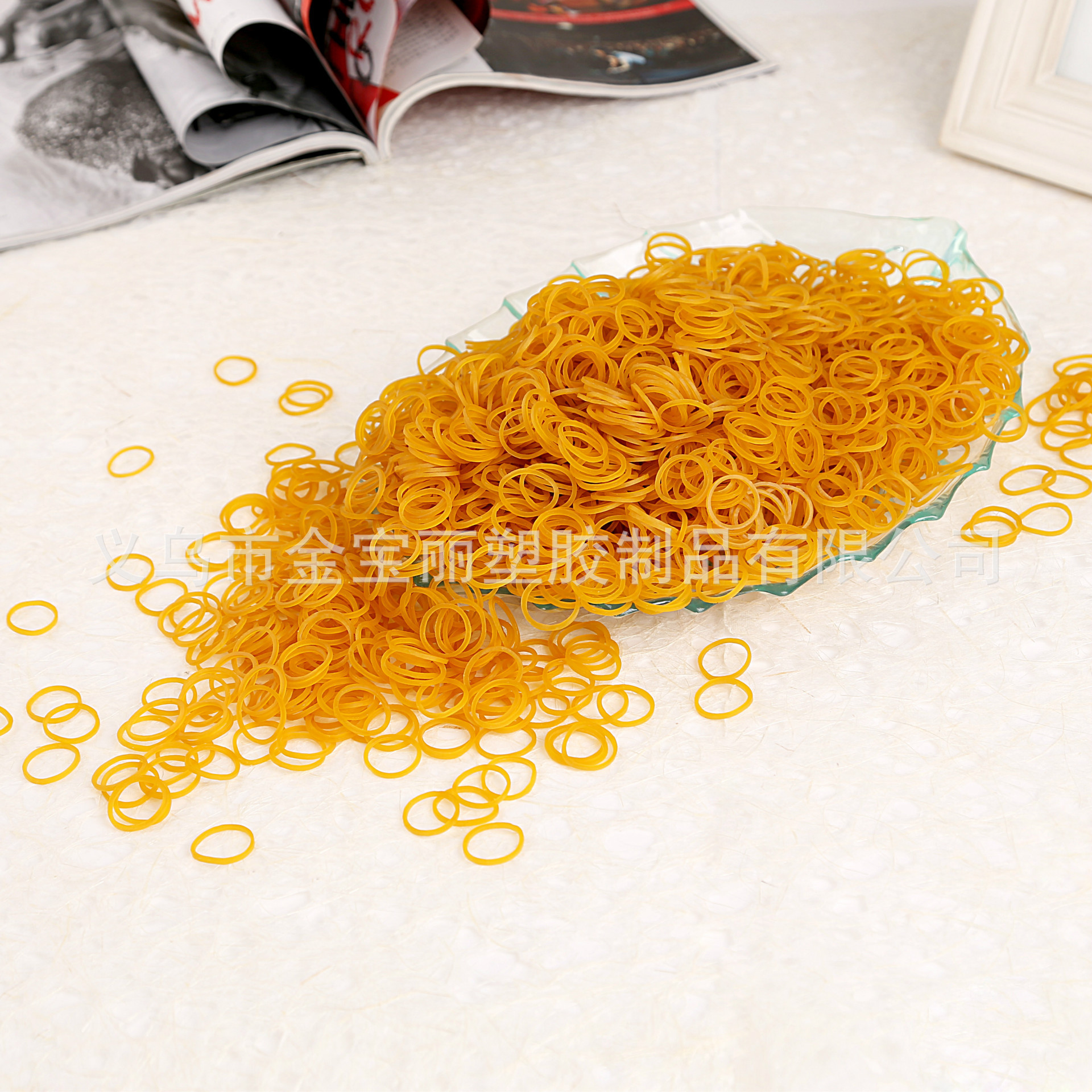 08*1.4黄色橡皮筋厂家现货批发橡胶皮筋橡皮圈
