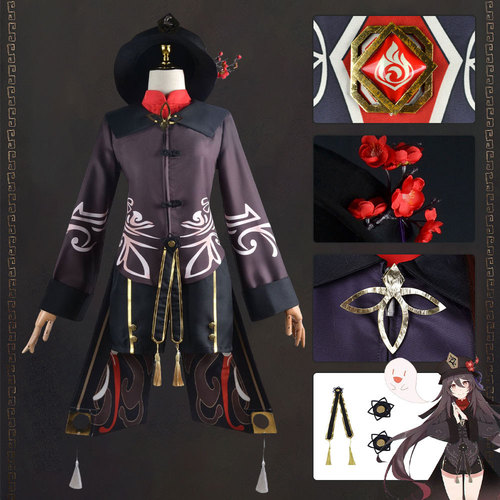 Original God cos suit Hutao animation game Hutangzhu Hutao cosplay costume full set of Halloween performance costumes
