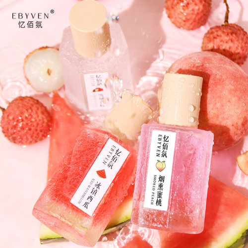 Summer Exclusive Flavor Ice-Cold Watermelon, Smoked Peach, Snowland Lychee Perfume for Men and Women, Students, Long-lasting Freshness