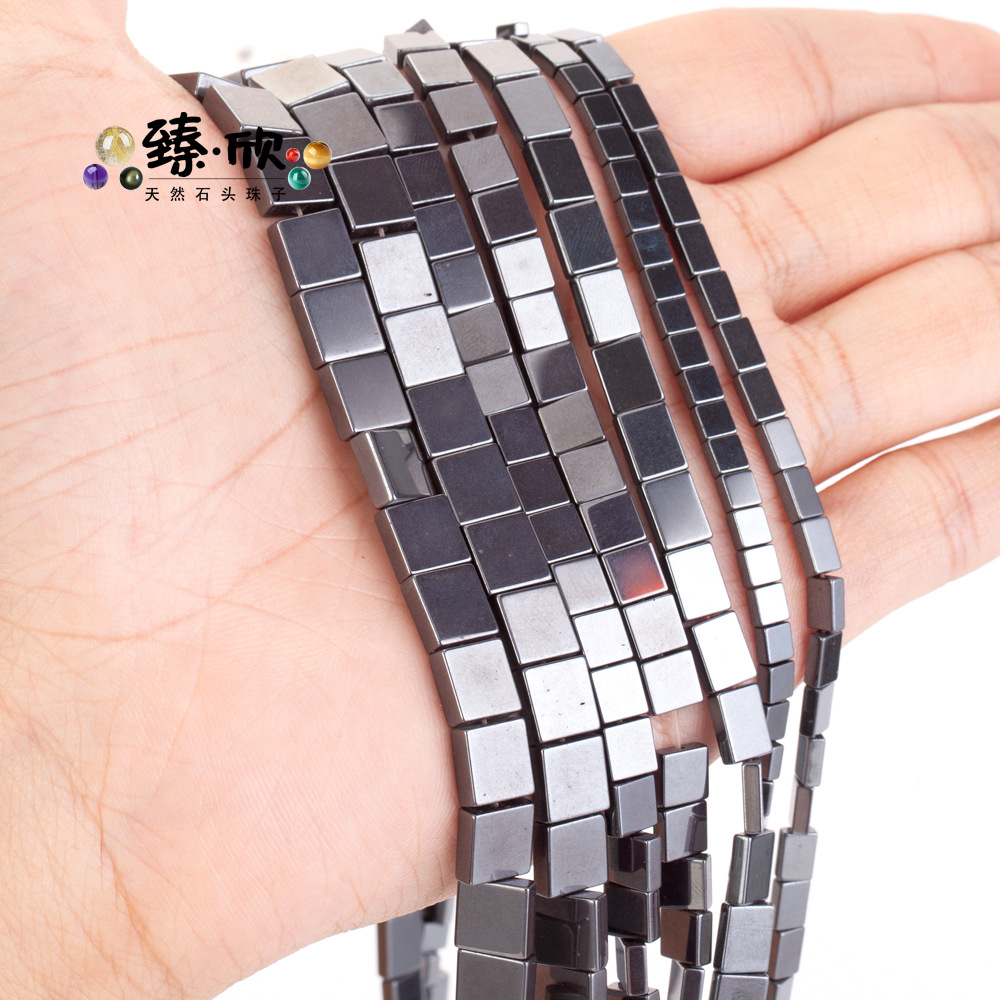 4x4x2mm 평면 사각형 자연 색상