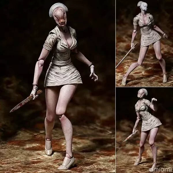 Фигурка-антифаза Figma SP-061 Silent Hill 2 бесформенная медсестра, 15 см PVC, артикулированная