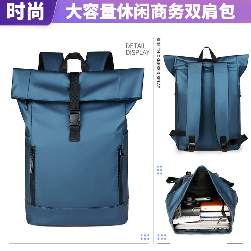 Сумка на плечо для мужчин большой вместимости коммутируемый компьютерный рюкзак для бизнеса и отдыха для студентов колледжа школьная сумка водонепроницаемая дорожная сумка мужская сумка