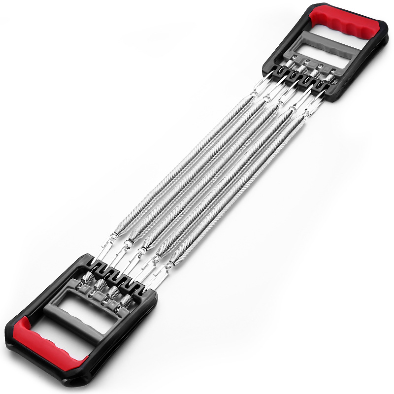 Dispositivo de tensión de doble propósito de primavera entrenamiento de fuerza equipo de fitness Dispositivo de fuerza del brazo ejercicio dispositivo de agarre muscular del pecho extensor de pecho cuerda de tensión