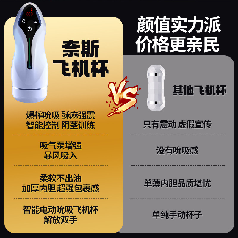 Men's automatic electric airplane for adults