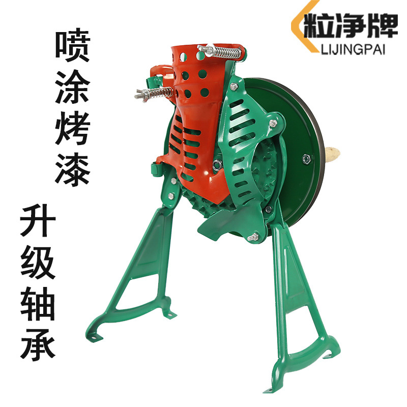 电动手摇玉米机器脱粒机家用手拖小型大型打包谷中东款外贸出口