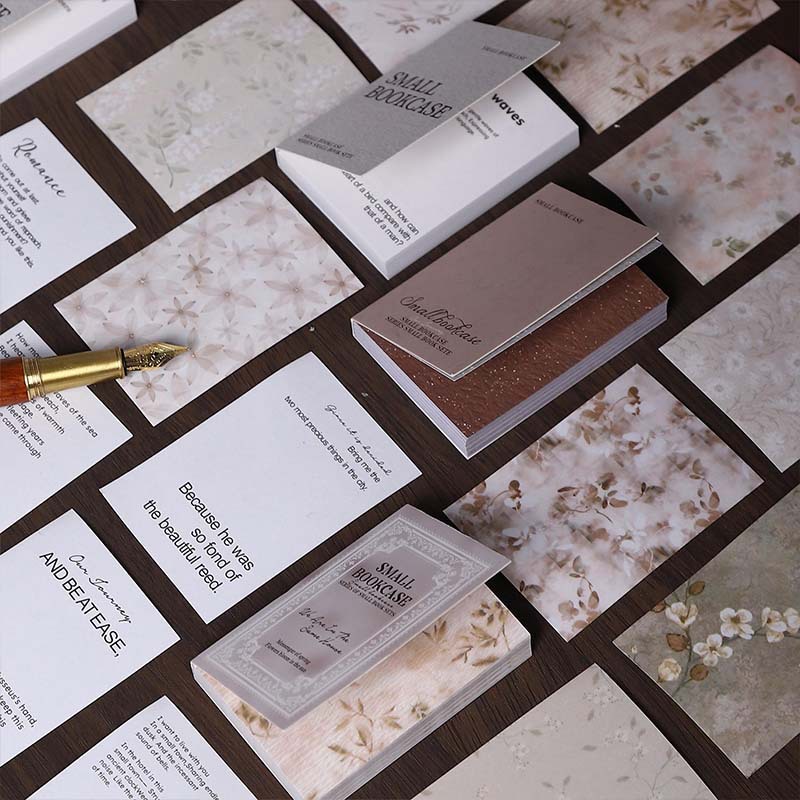 Ketchup Girl Material de papel especial Juego de libros pequeños Serie de estanterías pequeñas Papel de material de cuenta manual creativo de forma especial