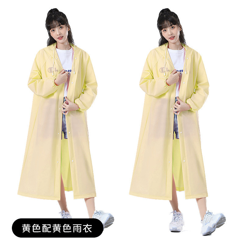 【新人到手0.01元】eva非一次性雨衣加长加厚连体防暴雨成人便携|undefined