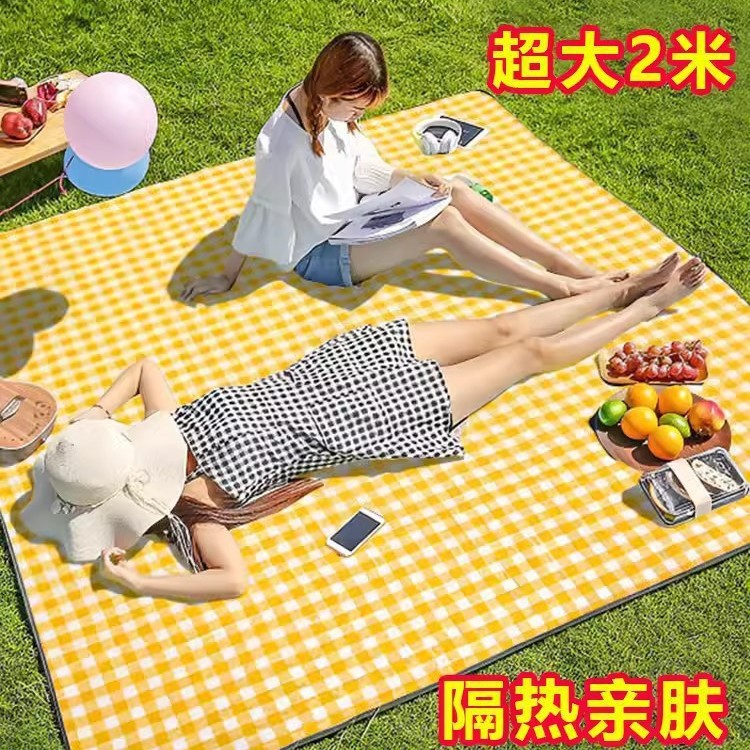 접이식 피크닉 매트, 방습 매트, 봄 나들이 피크닉 야외 용품, 휴대용 방수 피크닉 나들이 텐트 매트, 캠핑