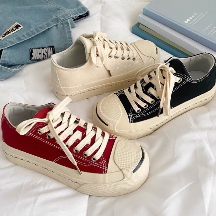 2025 spring new bread shoes men's Joker niche men's and women's lovers canvas skateboard shoes a generation of X267