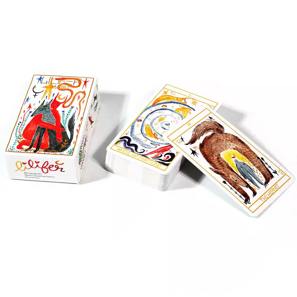 Lilifer Tarot Card Game English Edition Professional Board Game_voghion.com
