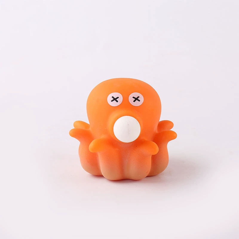 Мультяшная игрушка, слизь, пластиковая кукла, антистресс