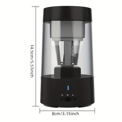 Fully automatic pencil sharpener, automatic pen feed pencil sharpener, electric pencil sharpener, rechargeable primary school student pencil sharpener, pencil sharpener