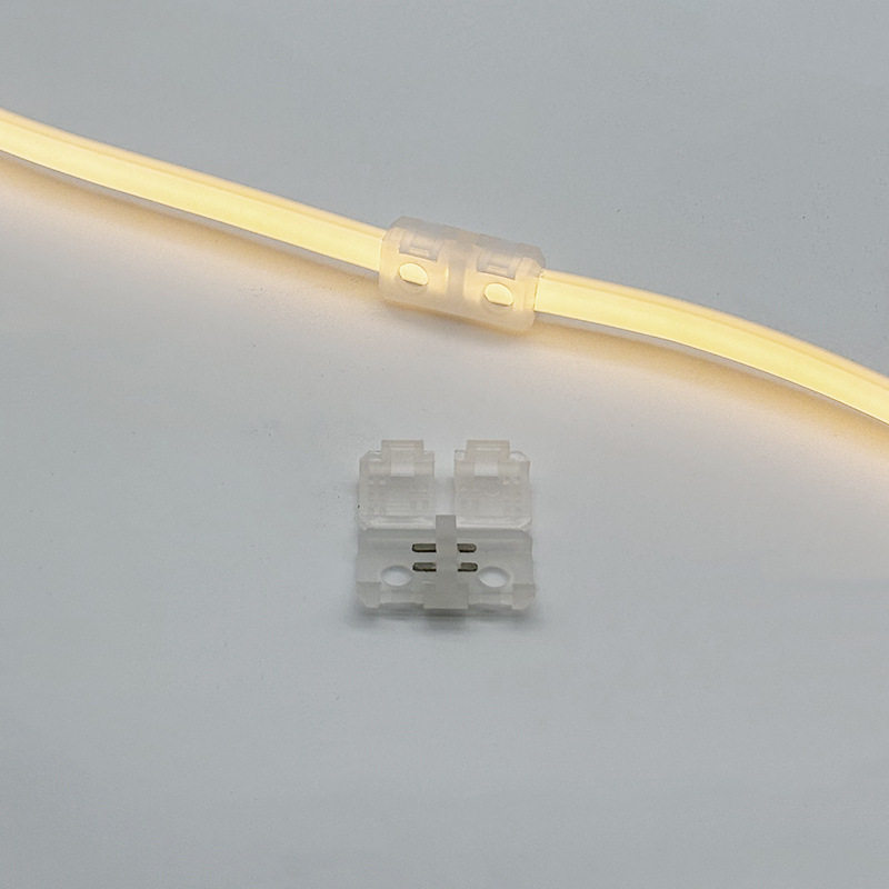 Accesorios de cinturón de luz cob enchufe de regulación de luz con interruptor enchufe trasero atascado cableado delantero de placa desnuda