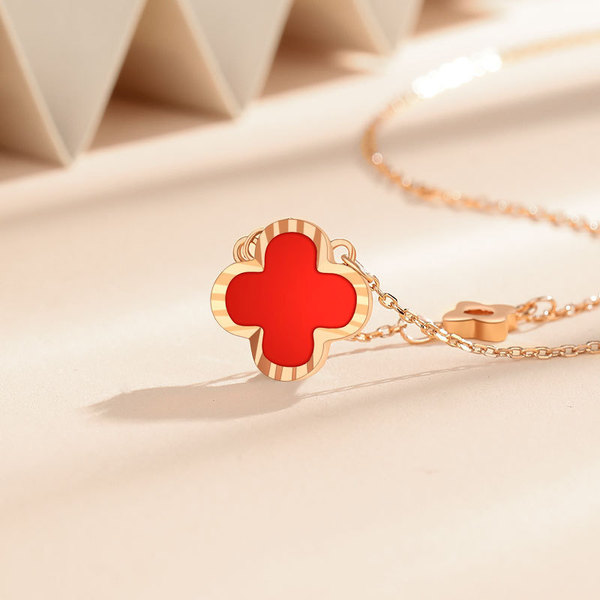 Agate brand small design fashionable necklace