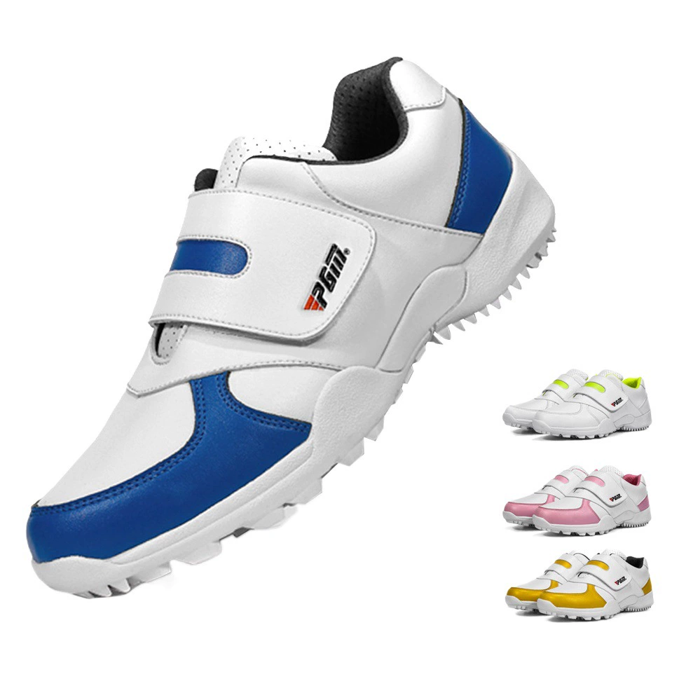 Обувь для гольфа PGM, детская обувь для мальчиков и девочек, водонепроницаемая, дышащая, спортивная обувь с фиксированными шипами, в наличии, трансграничная доставка