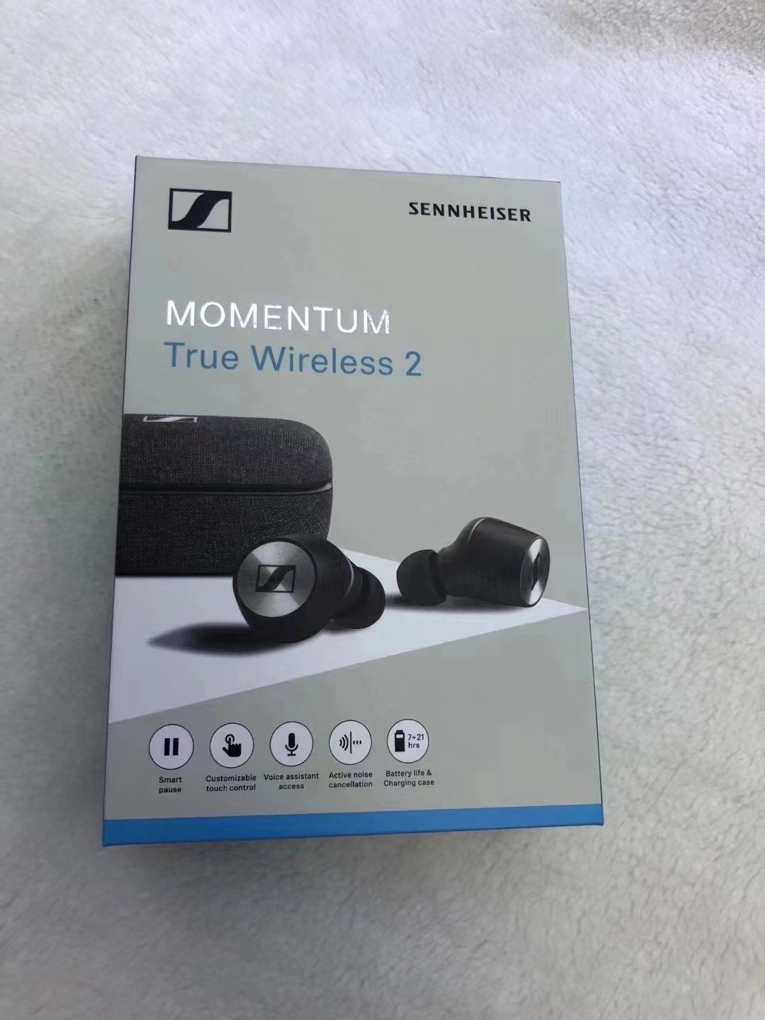 深 海 塞尔MOMENTUM True Wire less 2真无线二代蓝牙耳机