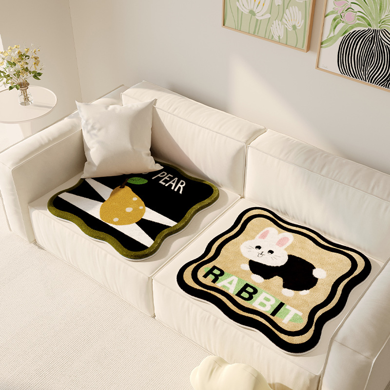 흑백 토끼 모양 [오른쪽]