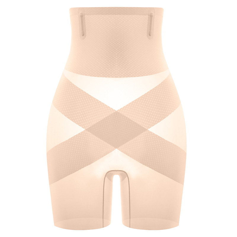 El vientre inconsútil contrae y la cadera que levanta la cintura alta de las mujeres vientre fuerte que forma el corsé postparto cuerpo fino que forma los boxeadores de las mujeres