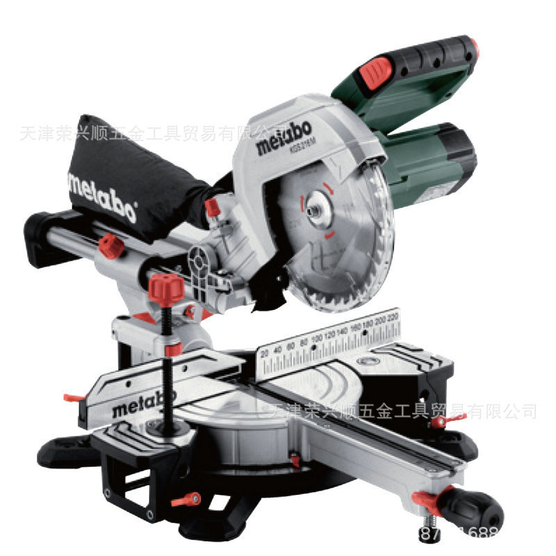metabo Mai Taibao KGS216M push-pull saw 216mm woodworking miter saw 8 inch desktop aluminum alloy cutting machine metabo Mai Taibao KGS216M push-pull saw 216mm woodworking miter saw 8 inch desktop aluminum alloy cutting machine