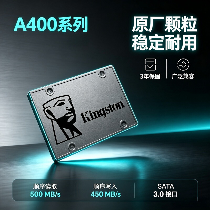 A400 Series SA400S37 240G\480G\960G Desktop and Laptop Office SSD Solid State Drive A400 Series SA400S37 240G\480G\960G Desktop and Laptop Office SSD Solid State Drive
