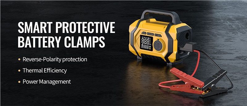 Emergency Start-Up Power Supply, Strong Start-Up Generator, Large-Capacity Vehicle-Mounted All-In-One Unit, Emergency Ignition, Power Supply, and Air Pump
