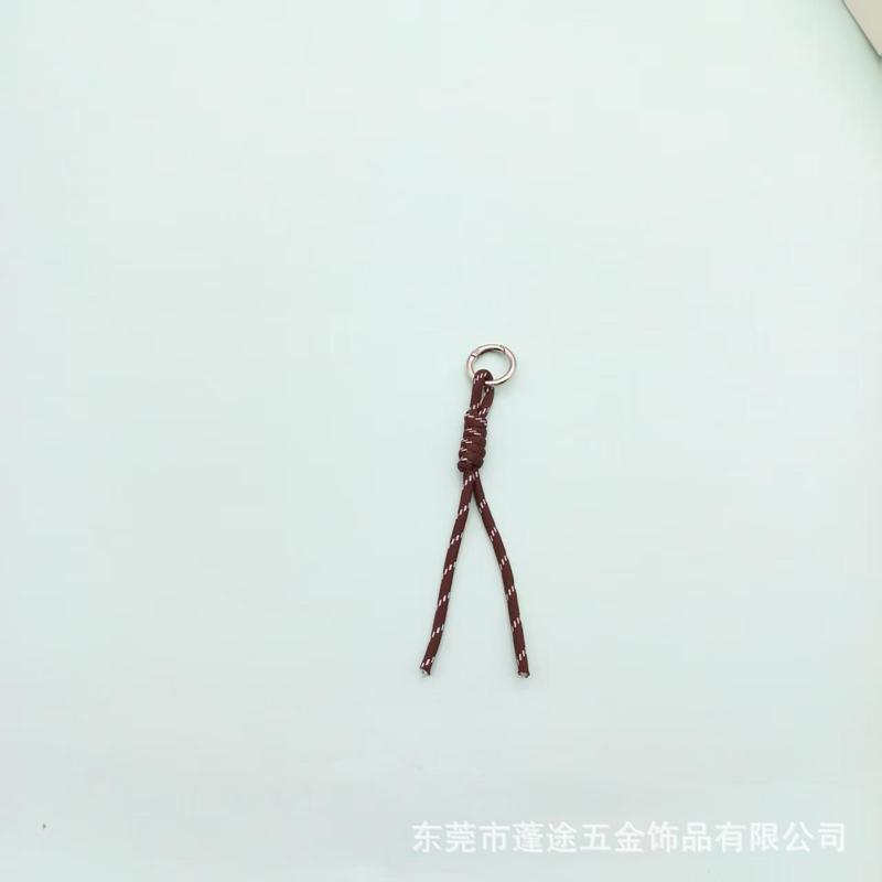 双色编织打结手机挂绳手工配件钥匙扣材料挂件玩具包包小挂饰吊绳|undefined