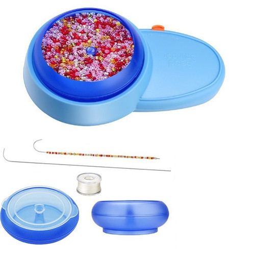 Amazon Foreign Trade Electric Bead Stringer Bead Threading Machine Quick Bead Threading Artifact Tool Bead Threading Bowl DIY Bead Stringing Machine