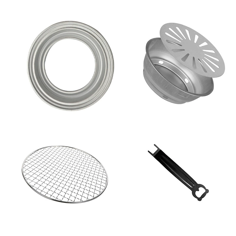 Уличная плита для приготовления пищи чайный столик специальные аксессуары оптом стол для барбекю поддерживающий противень для выпечки сетка против ожогов водяной Кольцевой Лоток открывалка