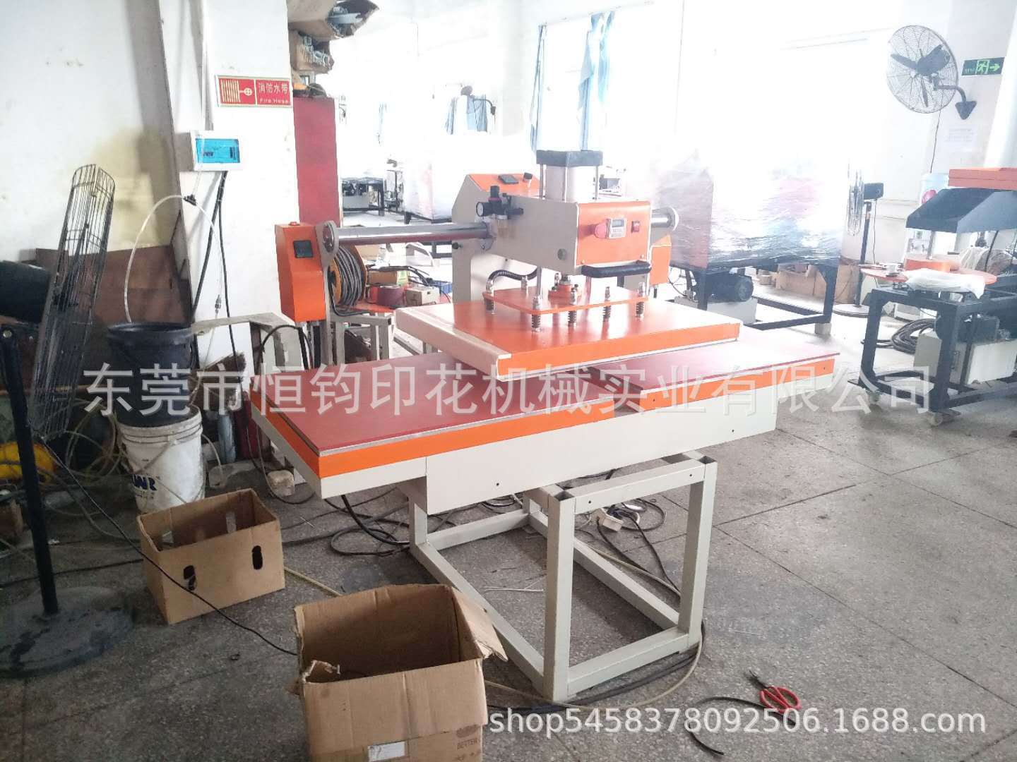 Máquina de estampado en caliente de placa superior e inferior de presión de aire de fábrica de Dongguan 60*80 máquina de prensado en caliente plana manual máquina de prensado en caliente de cabeza