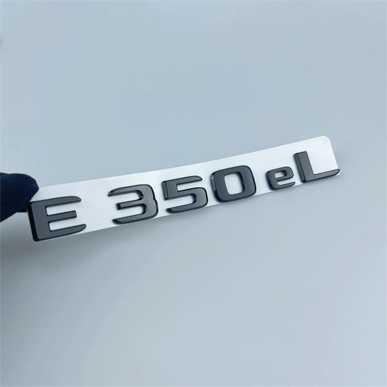 Suitable for Mercedes-Benz New Energy E-Class and New C-Class E350eL C350eL, used for modifying the rear emblem of hybrid vehicles