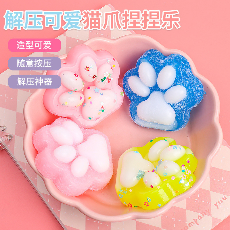 Slime, gloves, toy, anti-stress