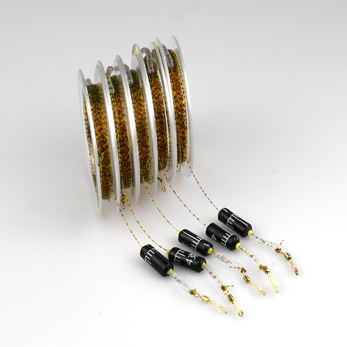 Spotted line group fishing line set, complete set of Taiwan fishing tied fishing gear, finished crucian carp main line group, algae line