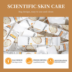 BIOAOUA rice puree sleeping mask hydrating and moisturizing no-wash smear mask cross-border wholesale