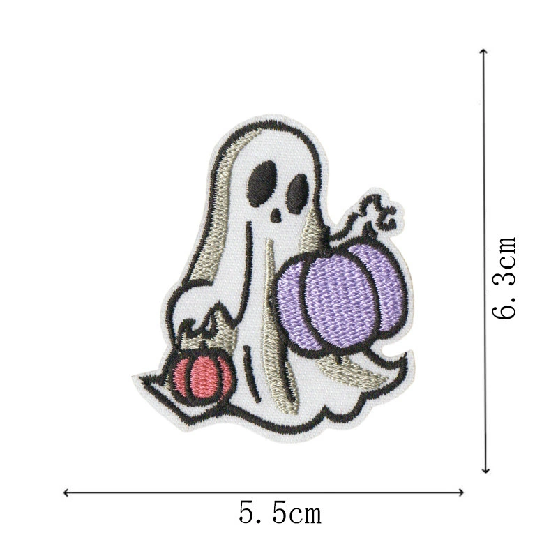 Cute ghost cartoon mobile phone, with embroidery, halloween